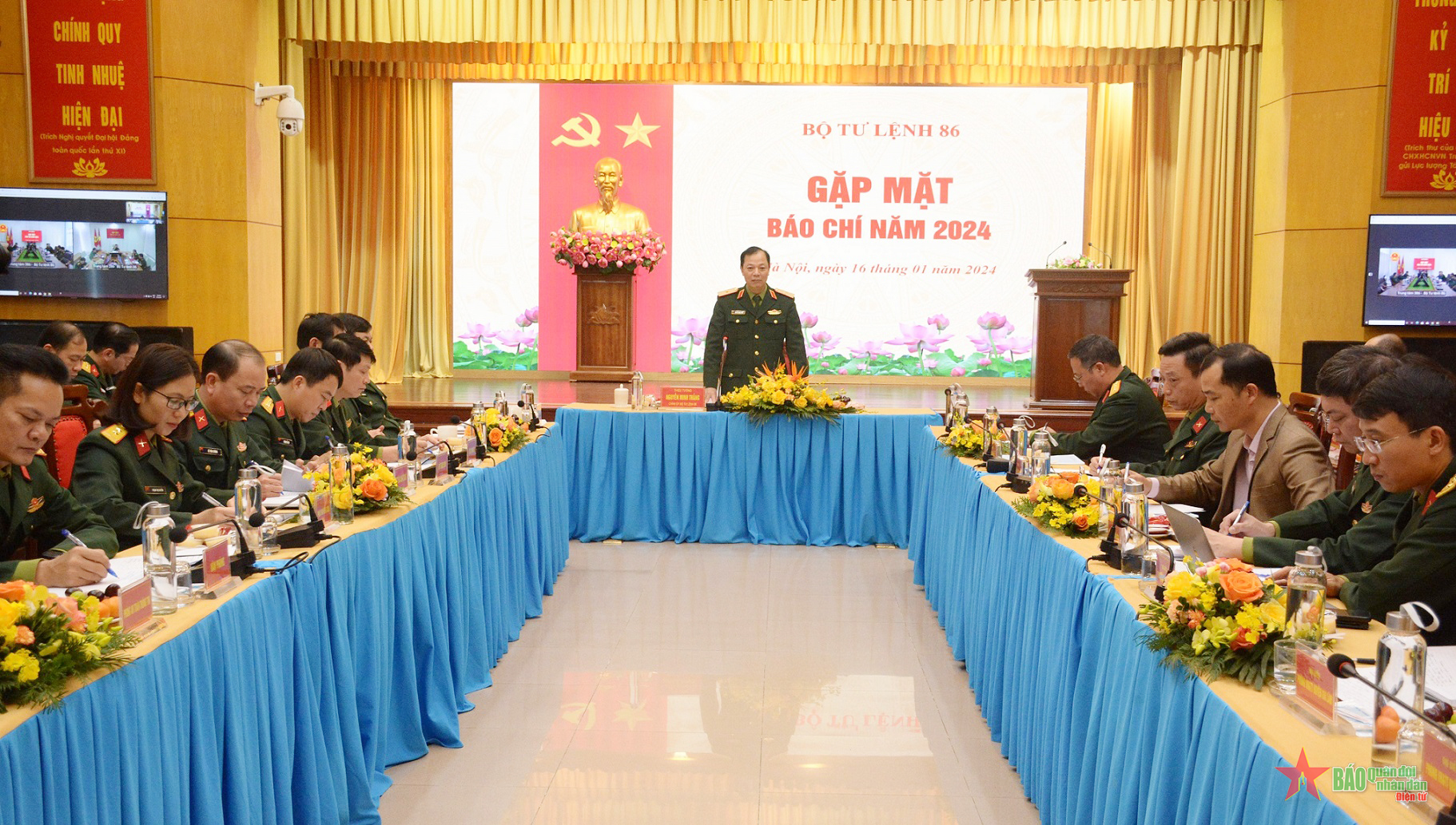 Bộ tư lệnh 86 đẩy mạnh tuyên truyền nhiệm vụ bảo vệ Tổ quốc trên không gian mạng